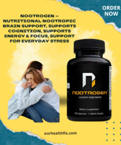 Nootrogen, Nutritional Nootropic Brain Support, Supports Cognition, Supports Energy & Focus, Support for Everyday Stress