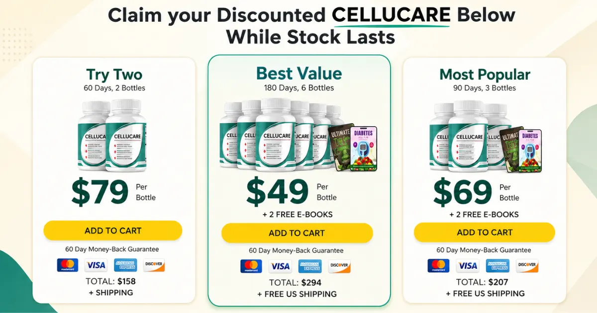 CelluCare Packages and Special Offers